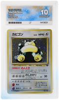 ACE 10 Snorlax Holo Jungle Japanese 143 Pokemon Graded Card