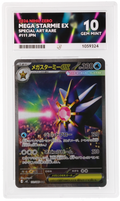 ACE 10 Mega Starmie ex 111/080 Pokemon Graded Card