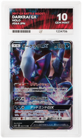 ACE 10 Darkrai GX 065/114 Pokemon Graded Card