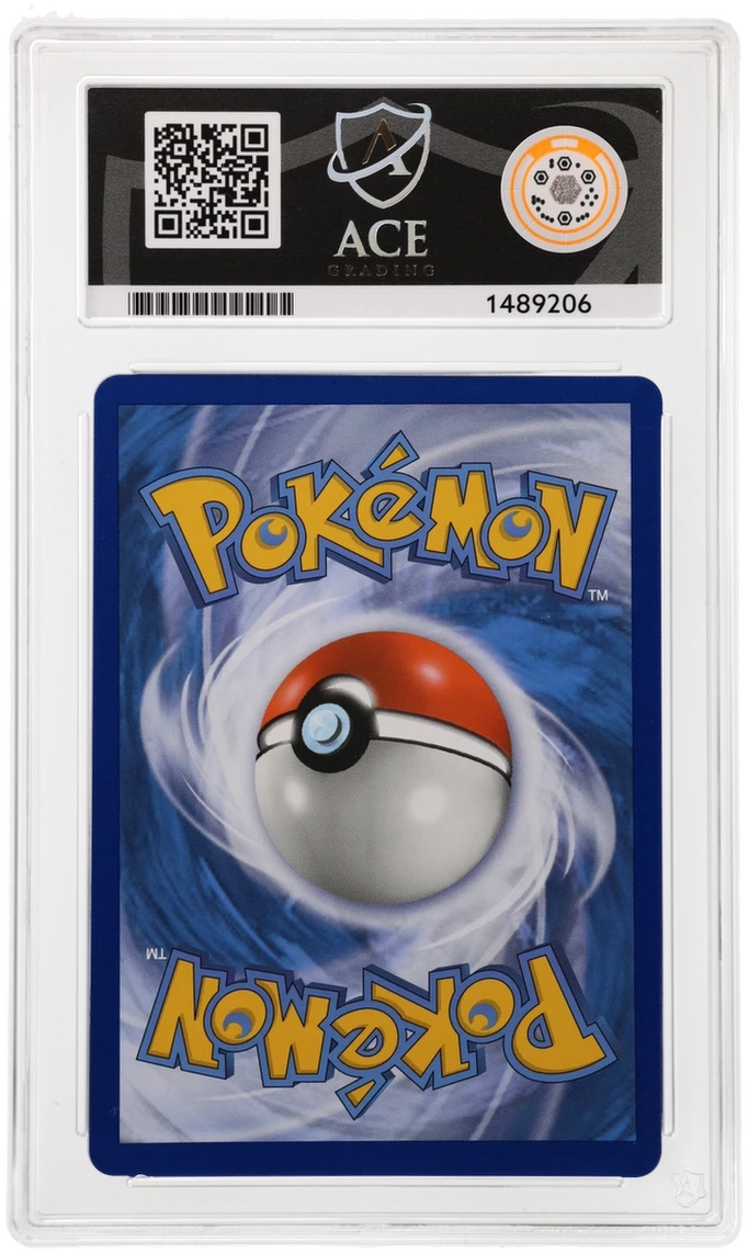 ACE 10 Charizard & Braixen SM230 Tag Team Pokemon Graded Card
