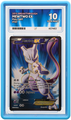 ACE 10 Mewtwo EX Breakthrough 157 Pokemon Graded Card