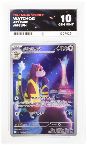 ACE 10 Watchog 095 Pokemon Graded Card
